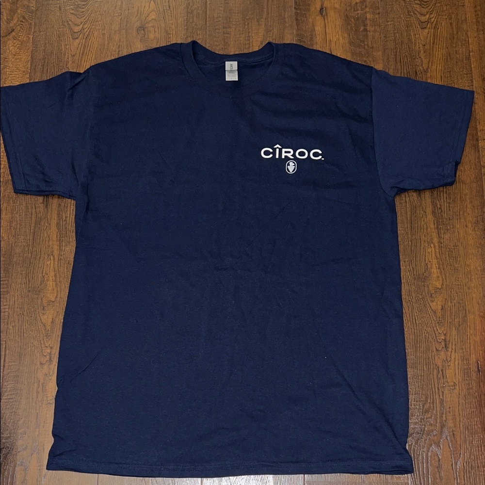 Navy Blue Short Sleeve Men's Tee